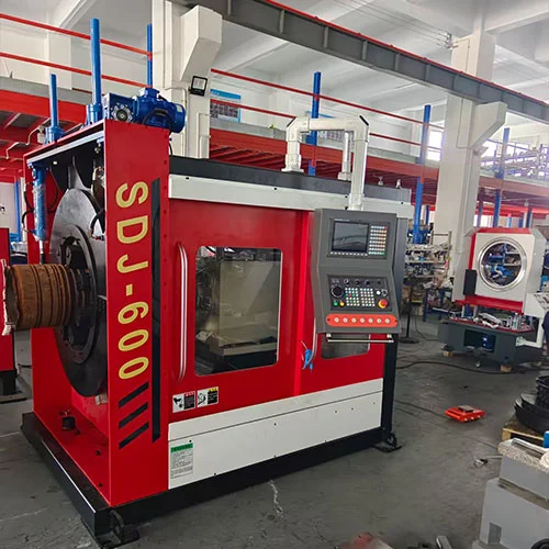 CNC end face beveling machine