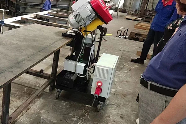 Automatic Progressive Edge Milling Machine Application Case