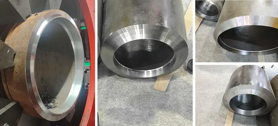 CNC beveling machine pipe